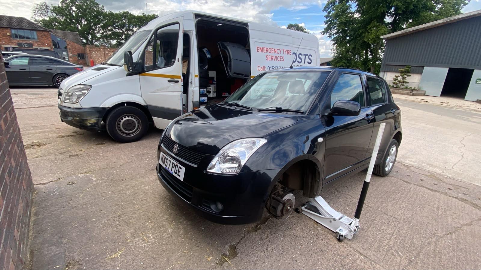 Mobile tyre fitting Liverpool